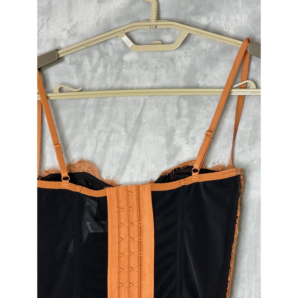 Out From Under Modern Love Lace Corset Small Coquette Goth Fairy Ren Faire - Picture 11 of 13
